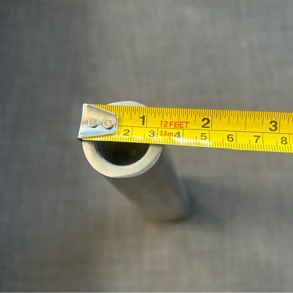 Vtg 80’s IKEA Renos by Ehlén Johansson Cast Aluminum Tapered Candlestick#0917255